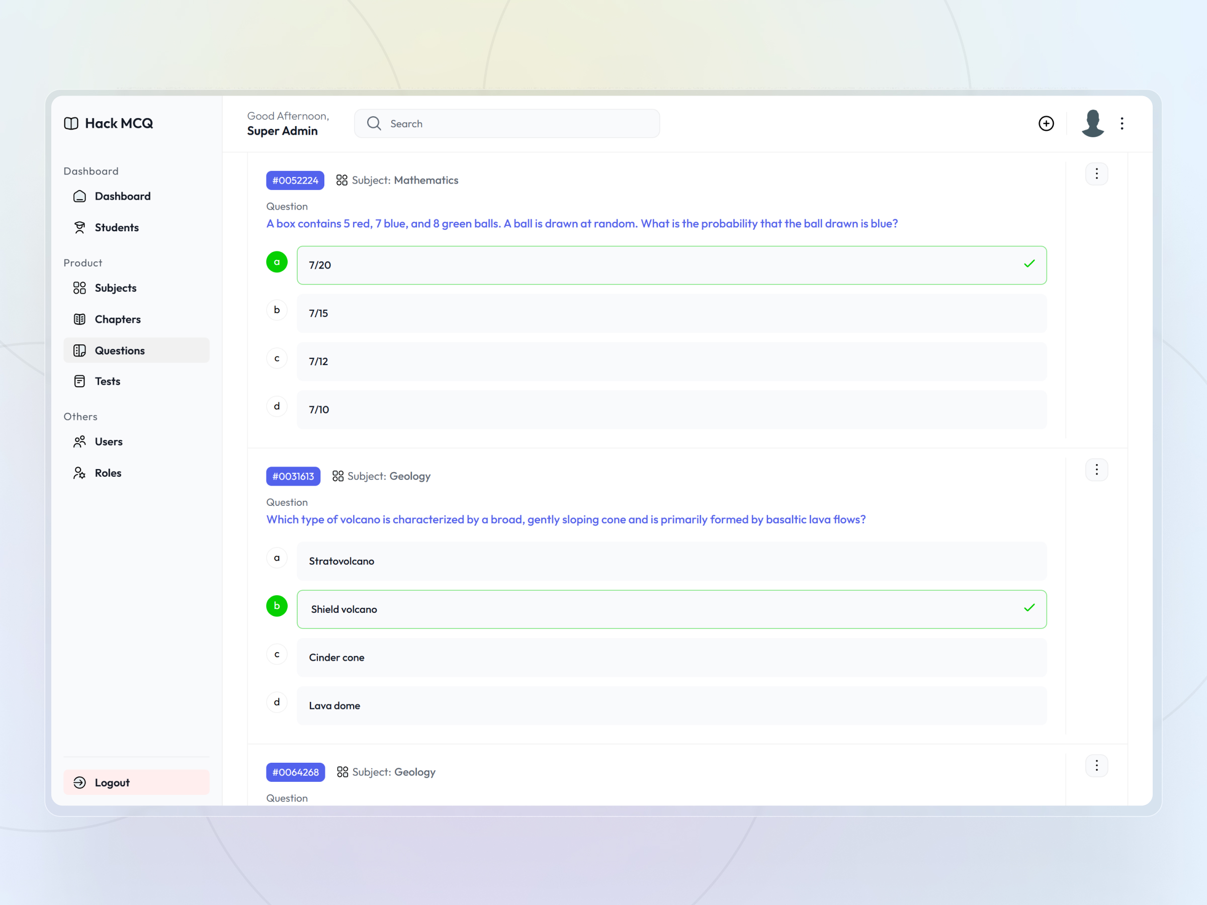 HackMCQ screenshot 24