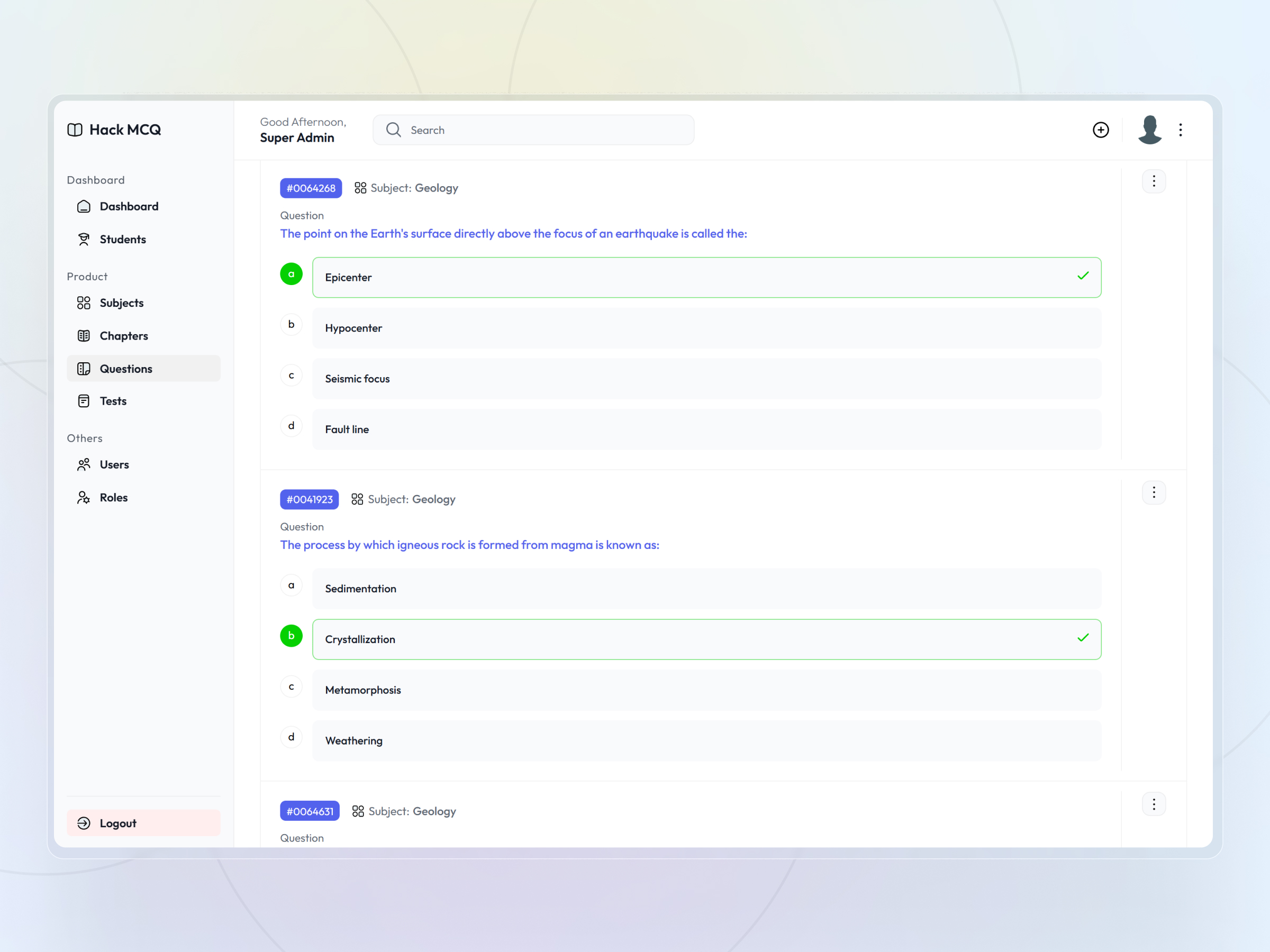 HackMCQ screenshot 26