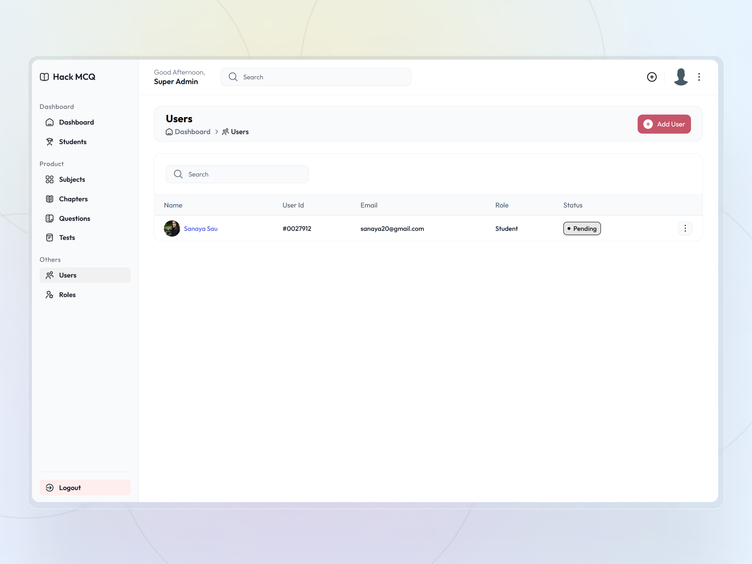 HackMCQ screenshot 40