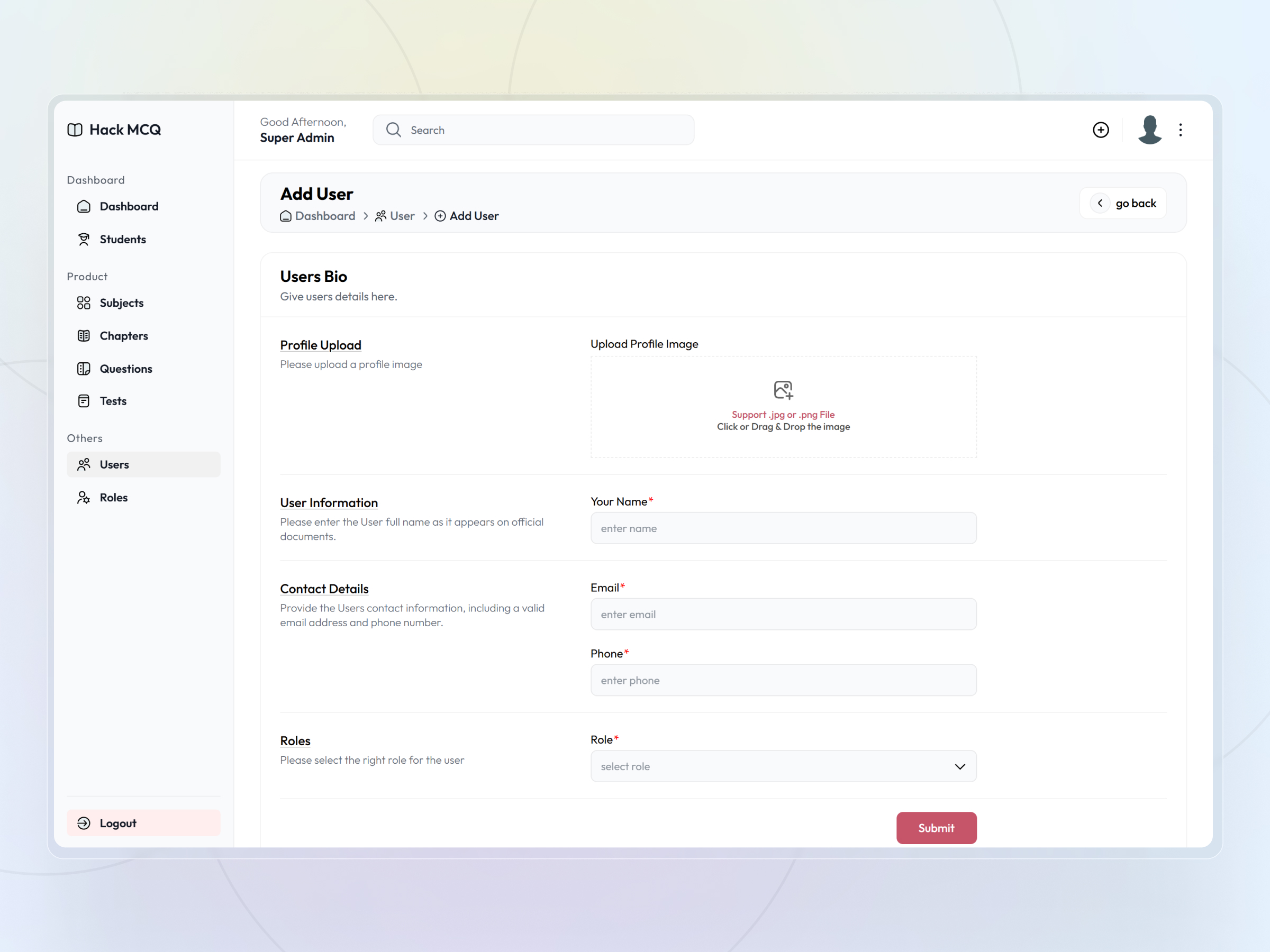HackMCQ screenshot 41