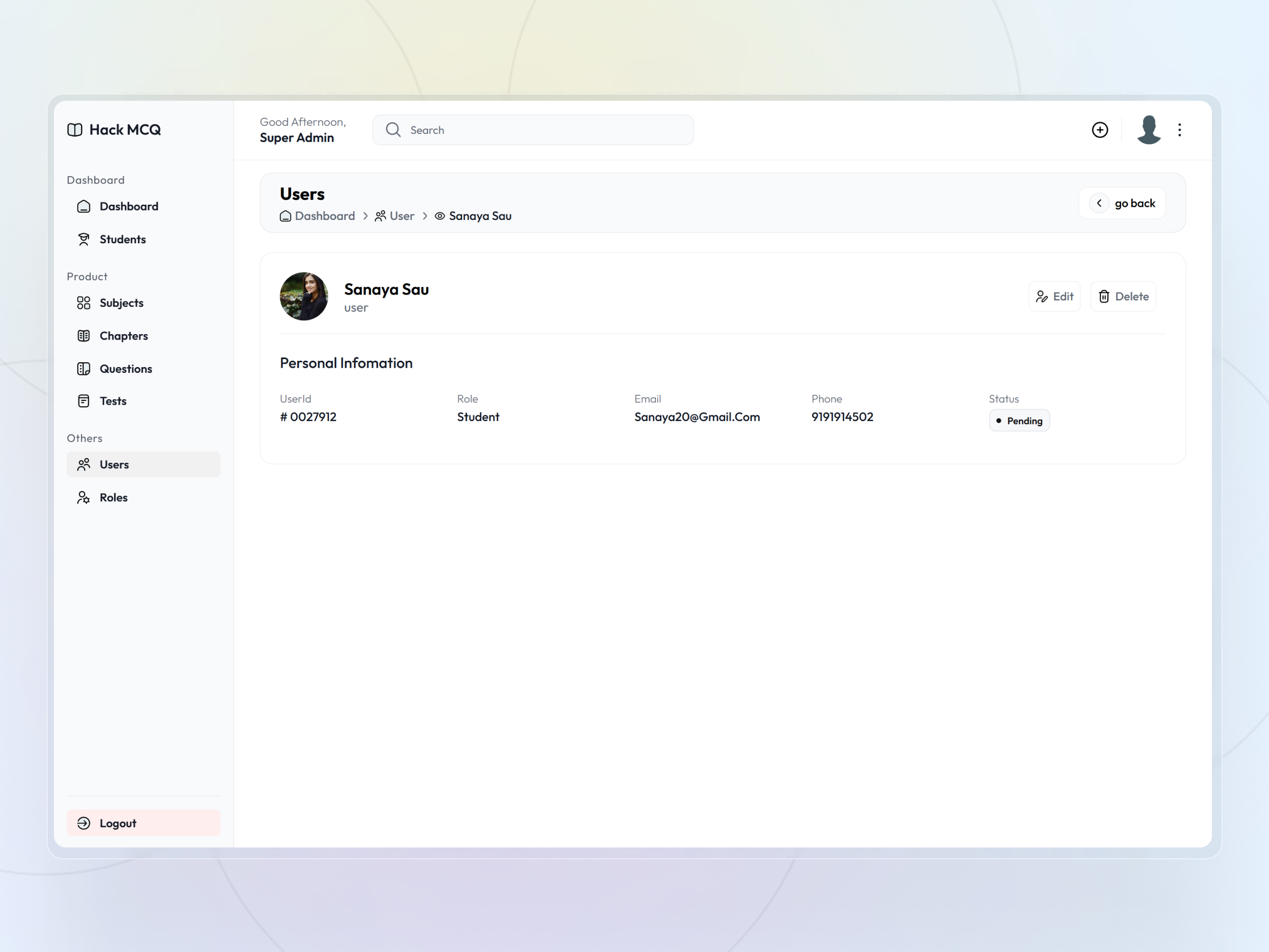 HackMCQ screenshot 43