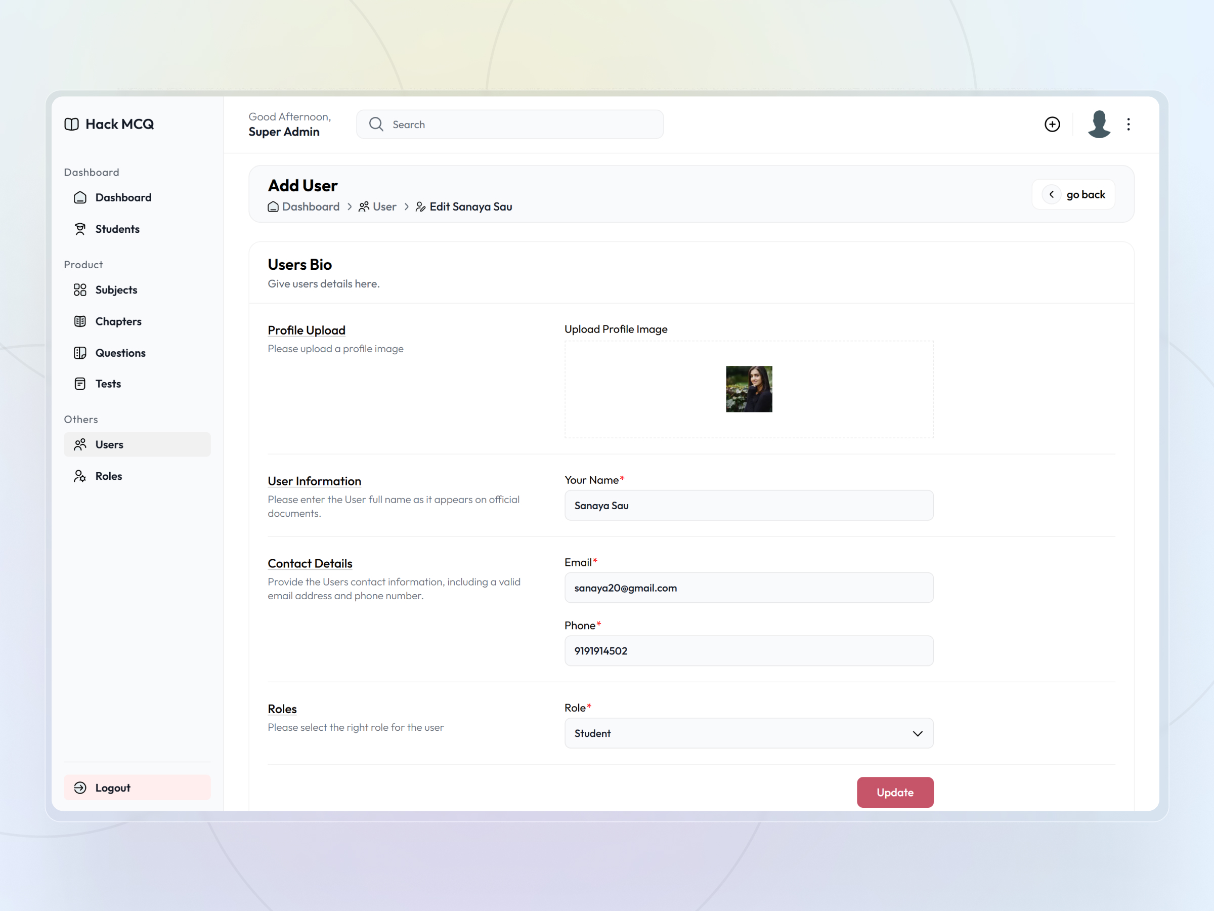 HackMCQ screenshot 44
