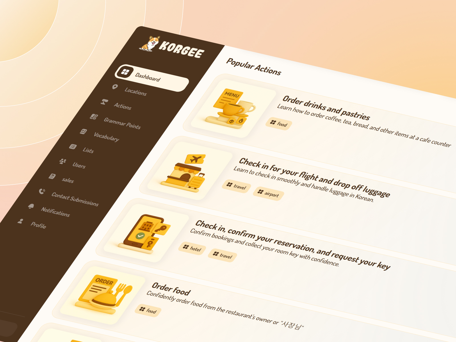Korgee Admin Panel screenshot 4
