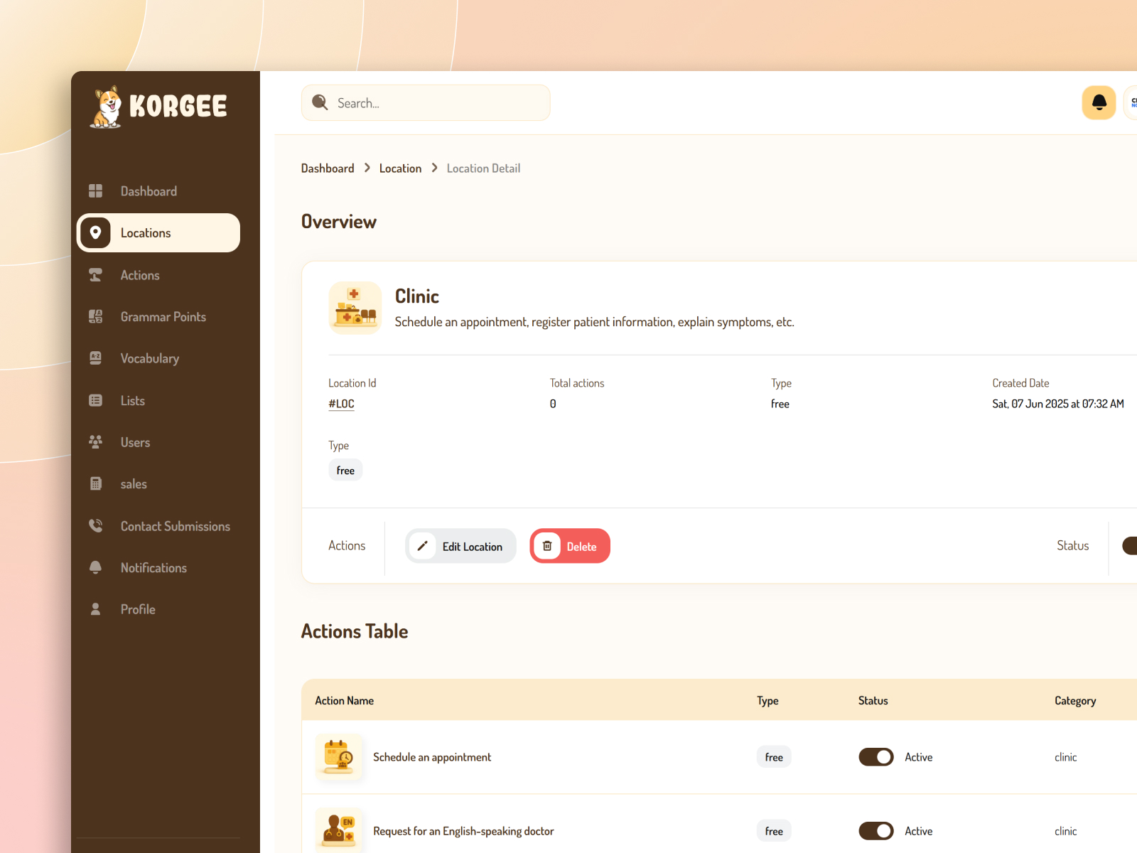 Korgee Admin Panel screenshot 7