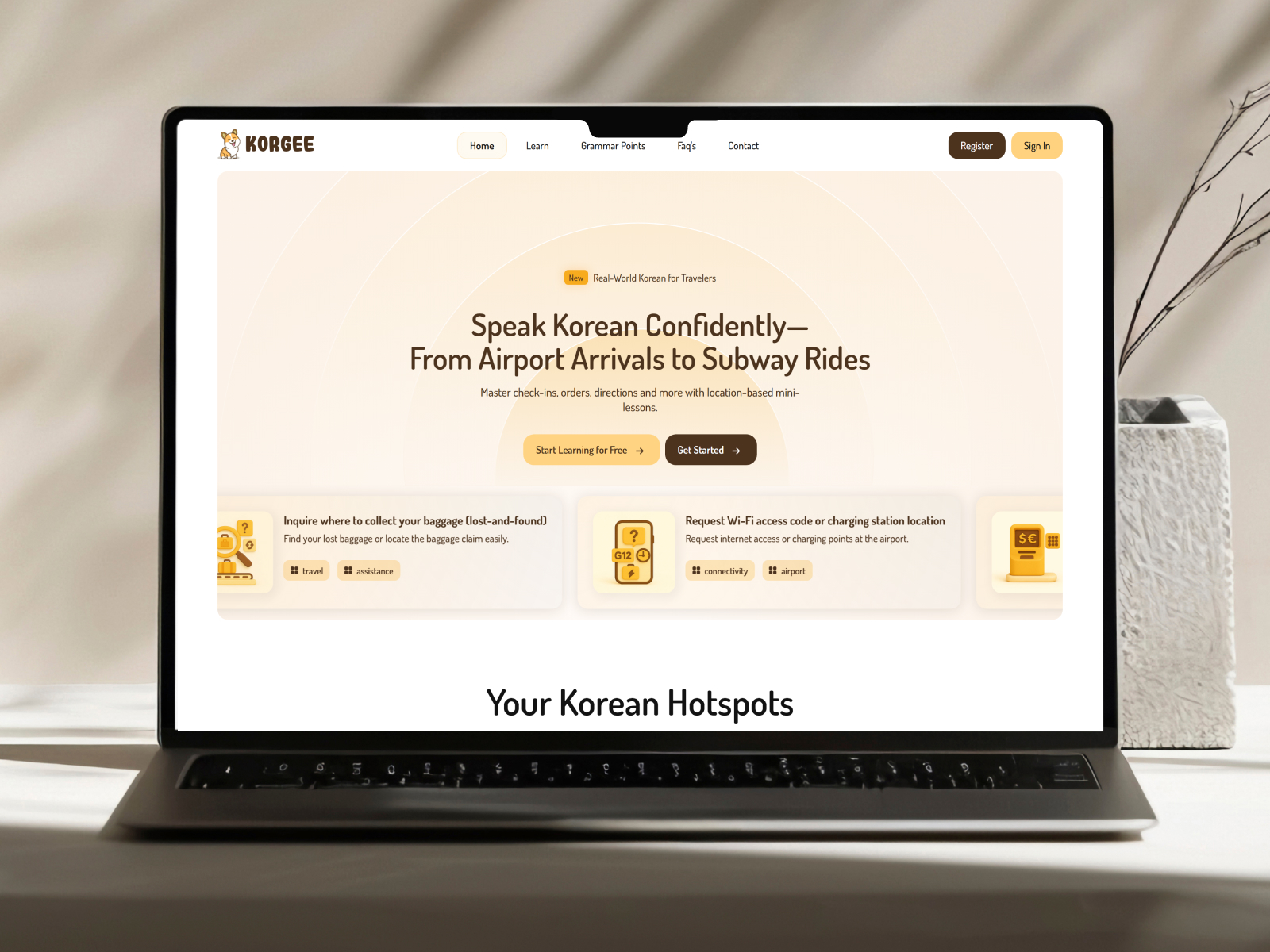 Korgee Website