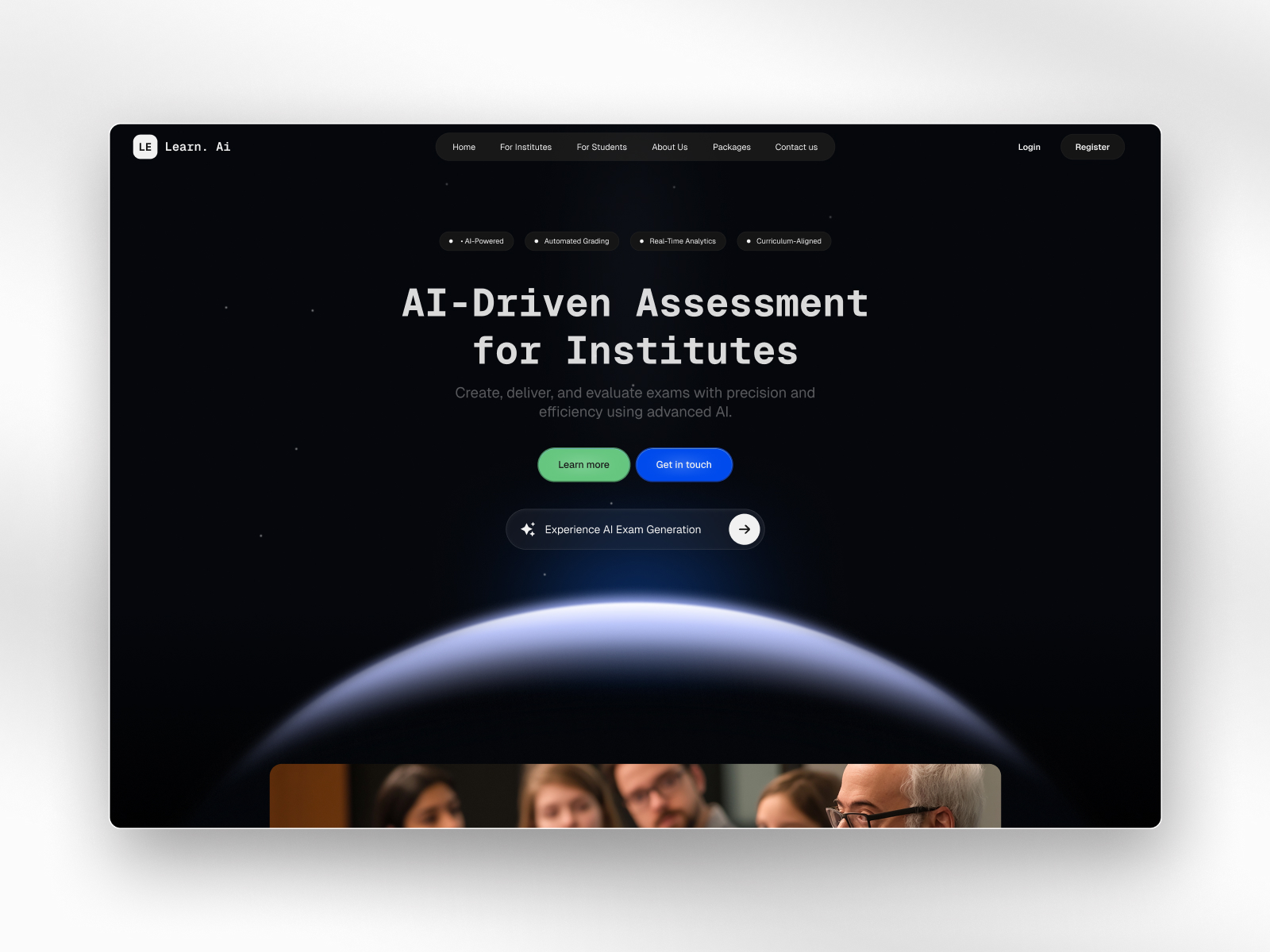 Learn AI Website screenshot 2