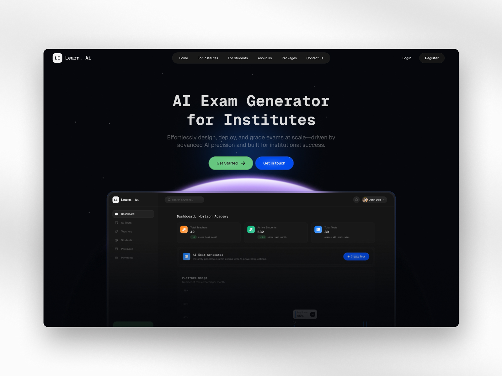 Learn AI Website screenshot 5