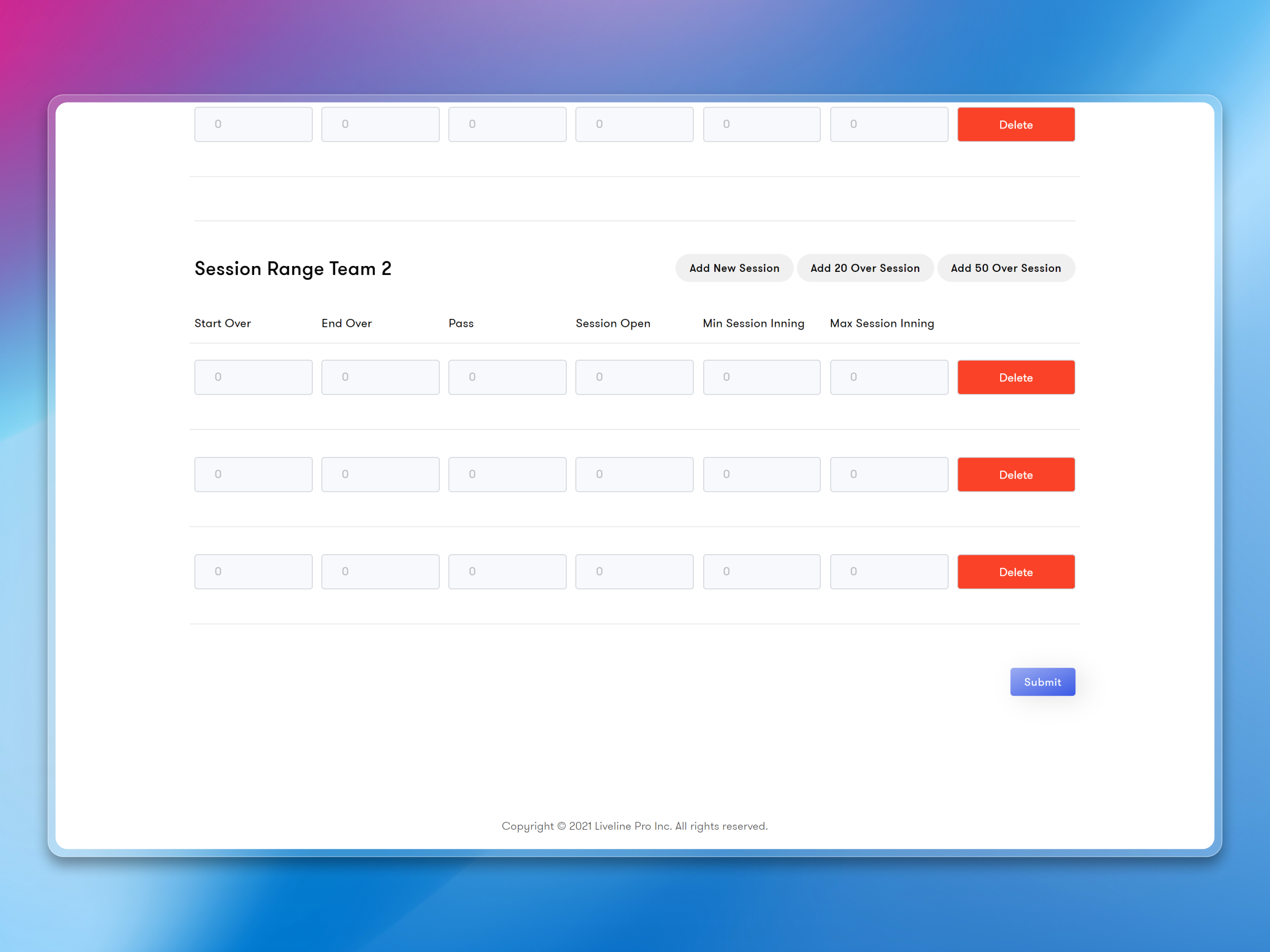 Live Line Dashboard screenshot 15