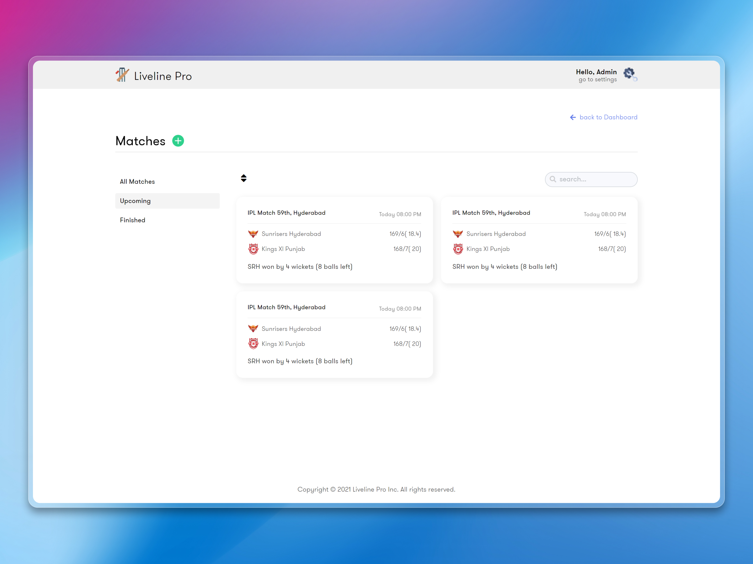 Live Line Dashboard screenshot 20