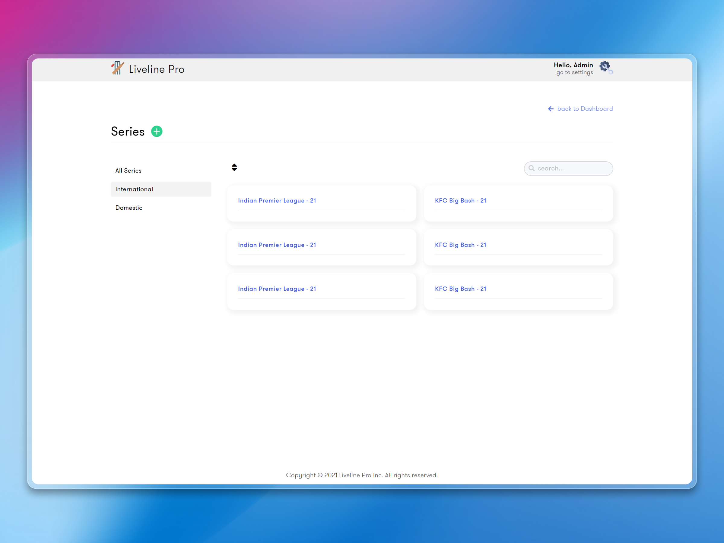 Live Line Dashboard screenshot 25