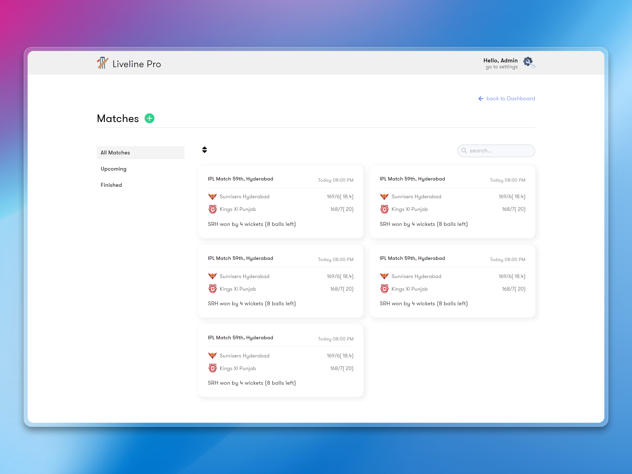 Live Line Dashboard screenshot 7