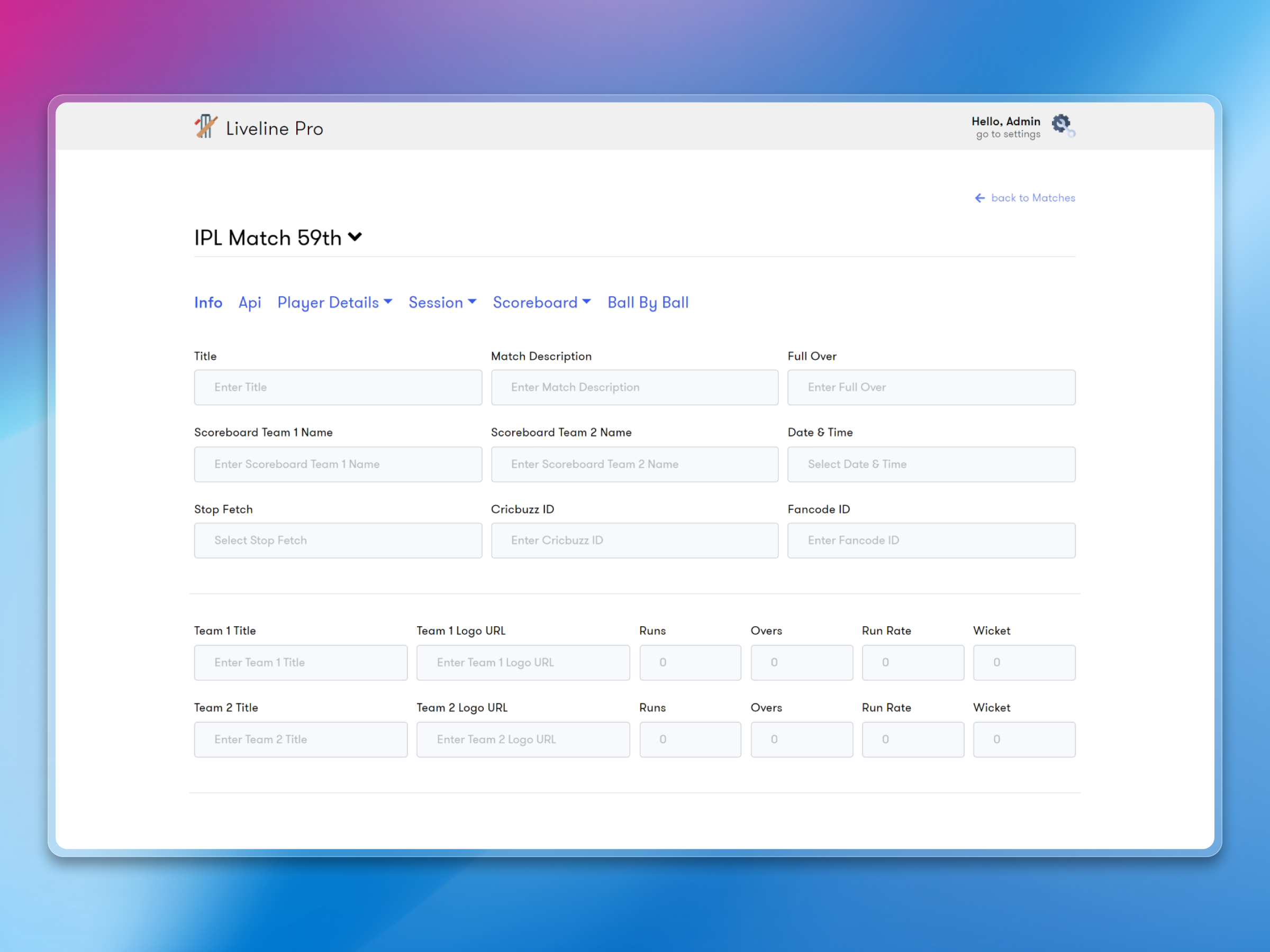 Live Line Dashboard screenshot 8