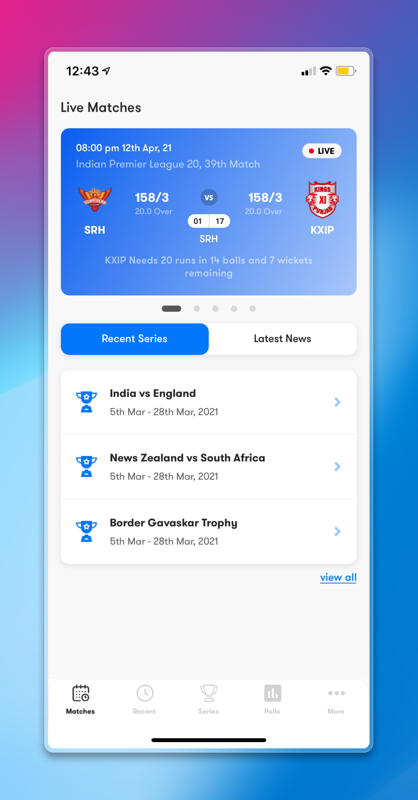 Live Line App screenshot 1