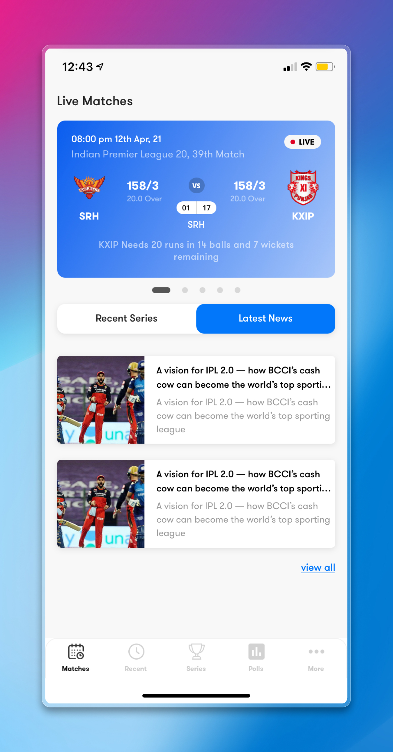 Live Line App screenshot 2
