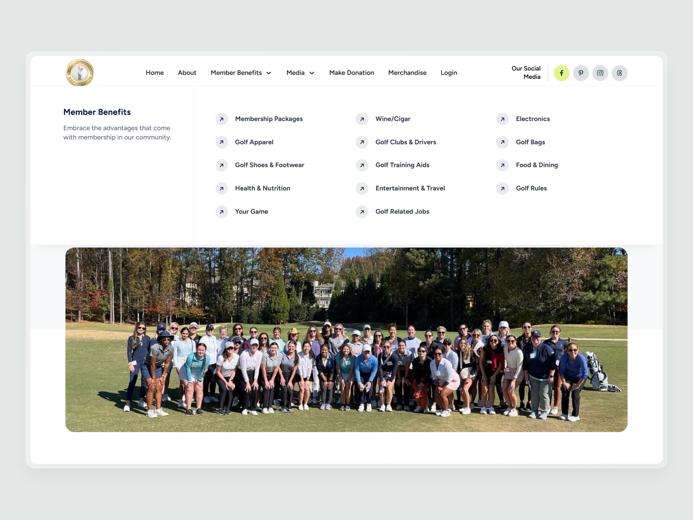 Minority Golf Association screenshot 10