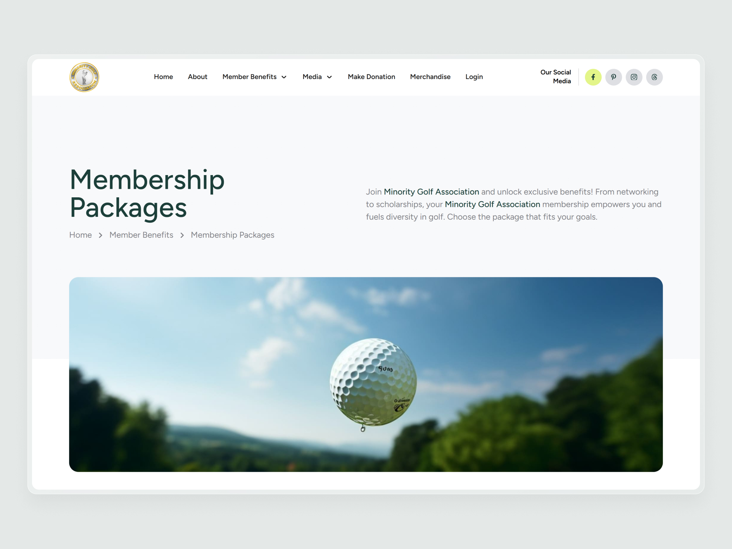 Minority Golf Association screenshot 11
