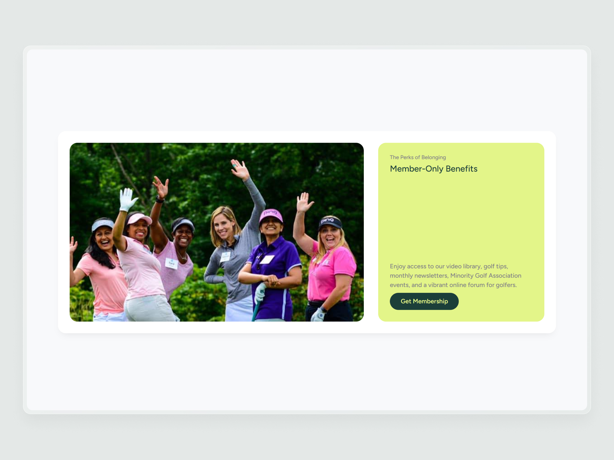 Minority Golf Association screenshot 13