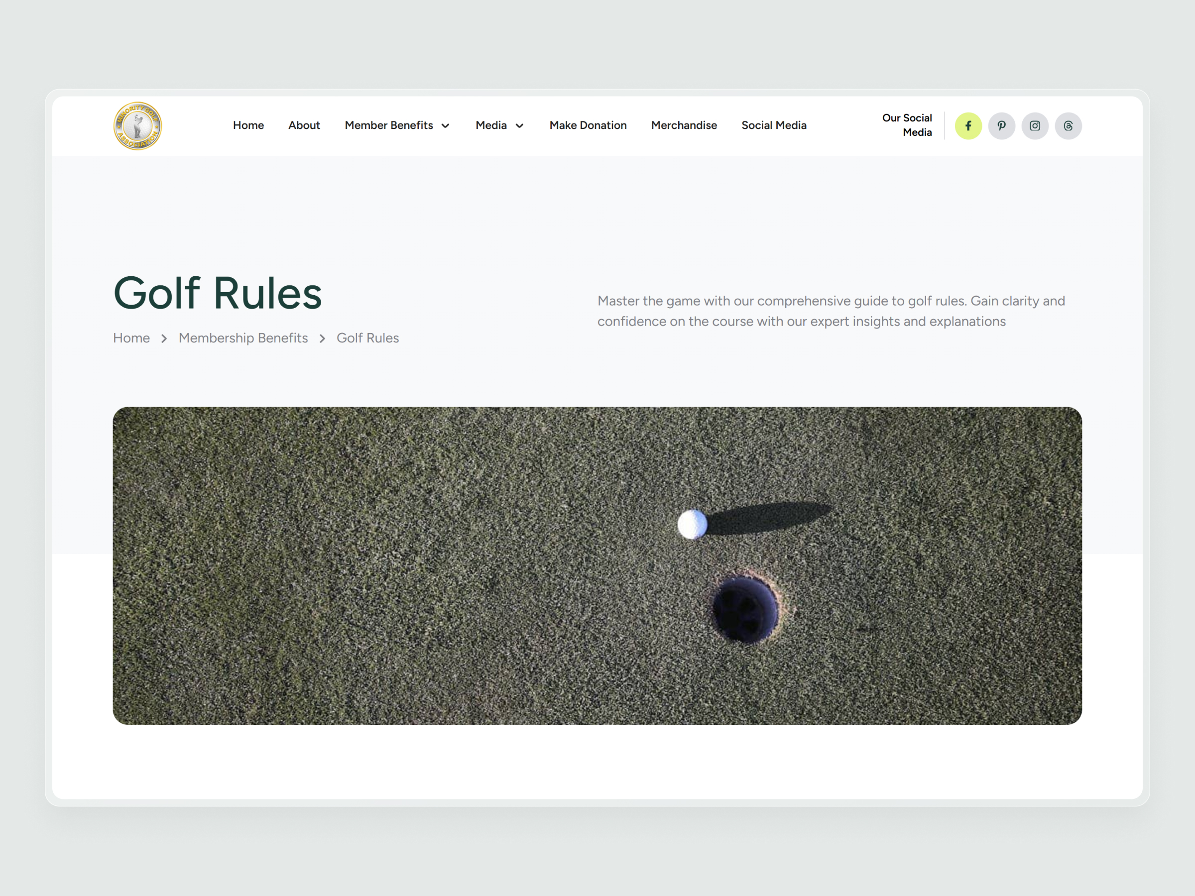 Minority Golf Association screenshot 27