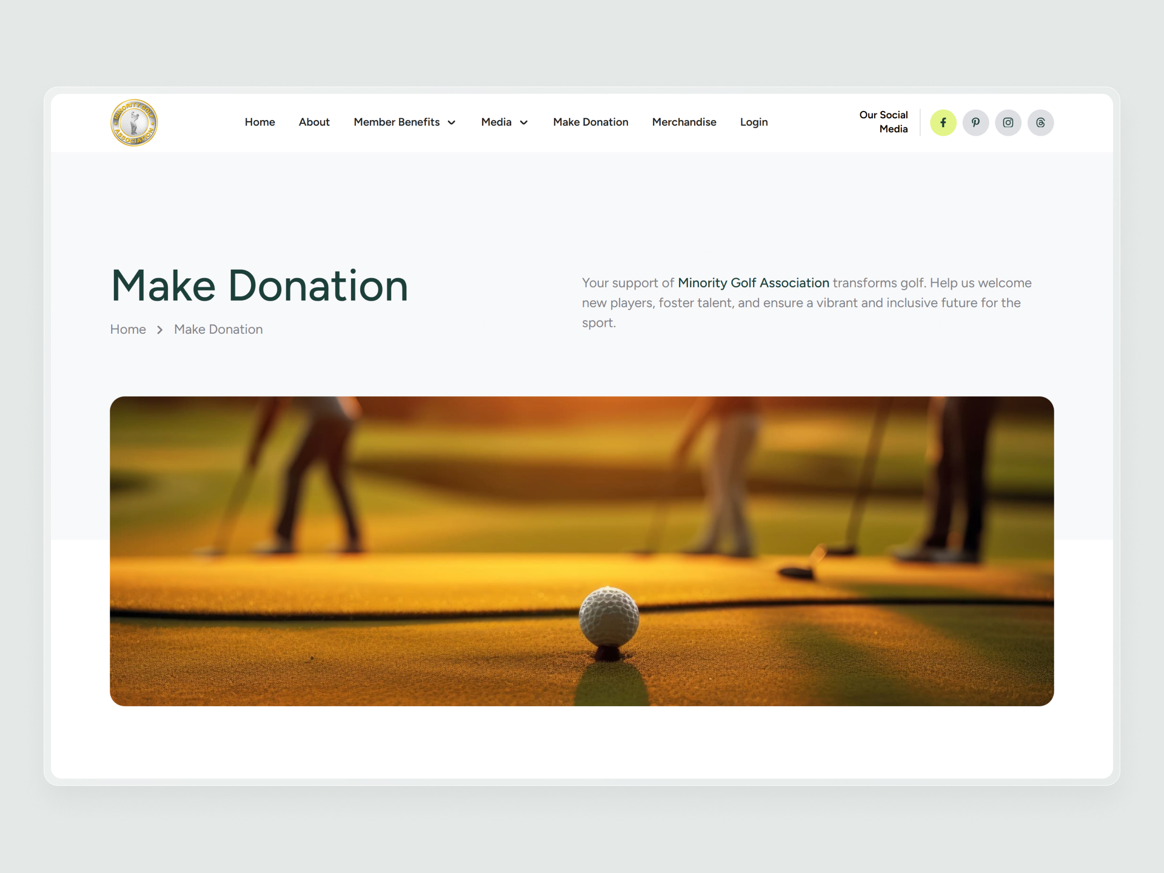 Minority Golf Association screenshot 34