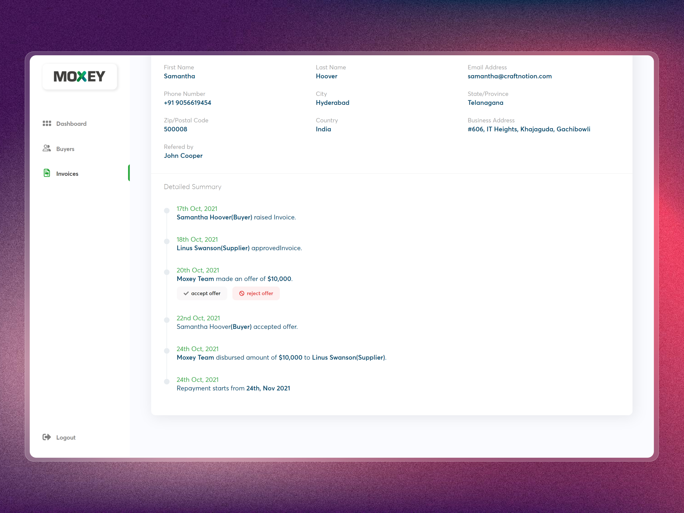 Moxey screenshot 26