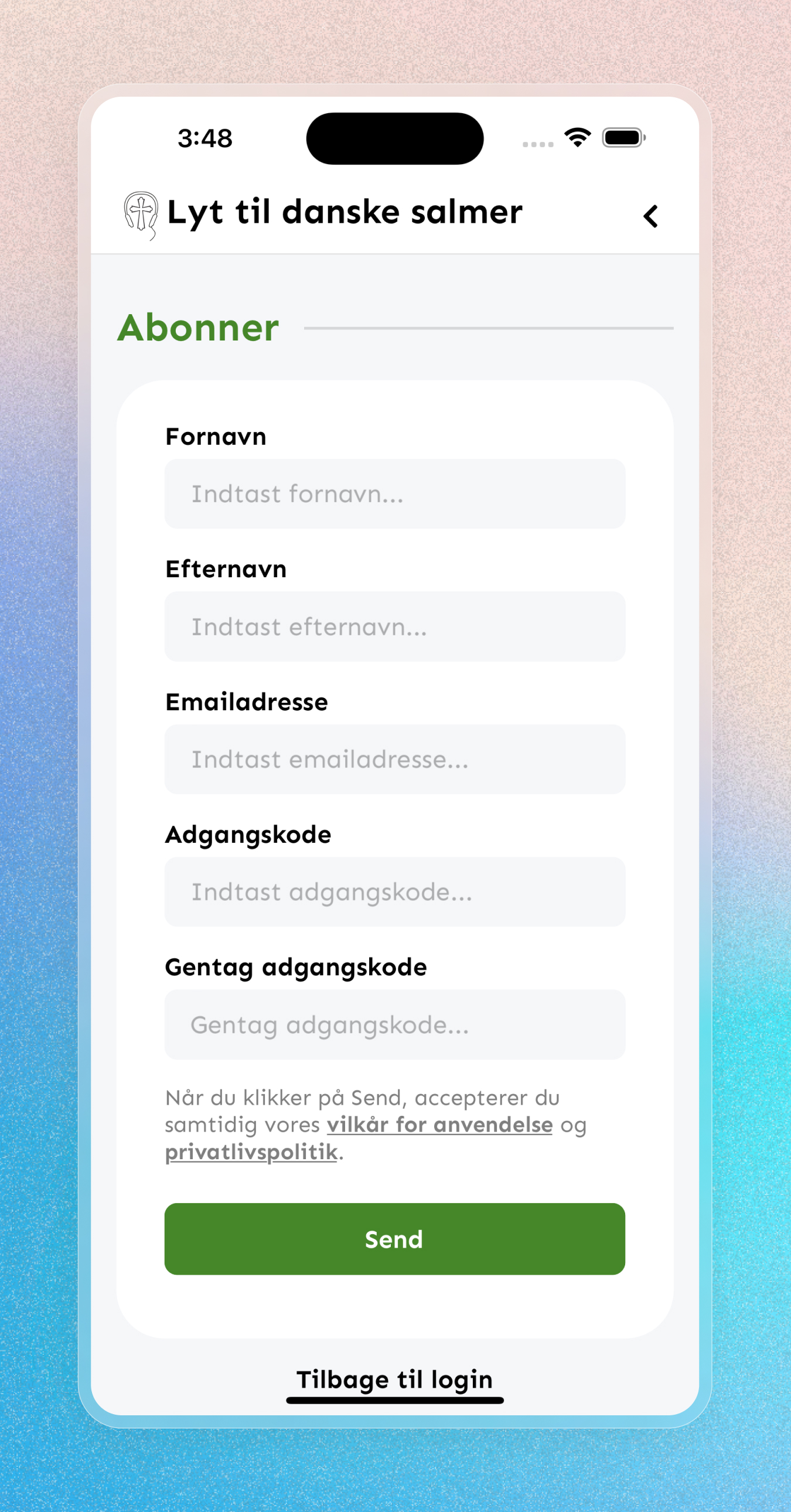 Lyt til Danske Salmer - Mobile Apps screenshot 17