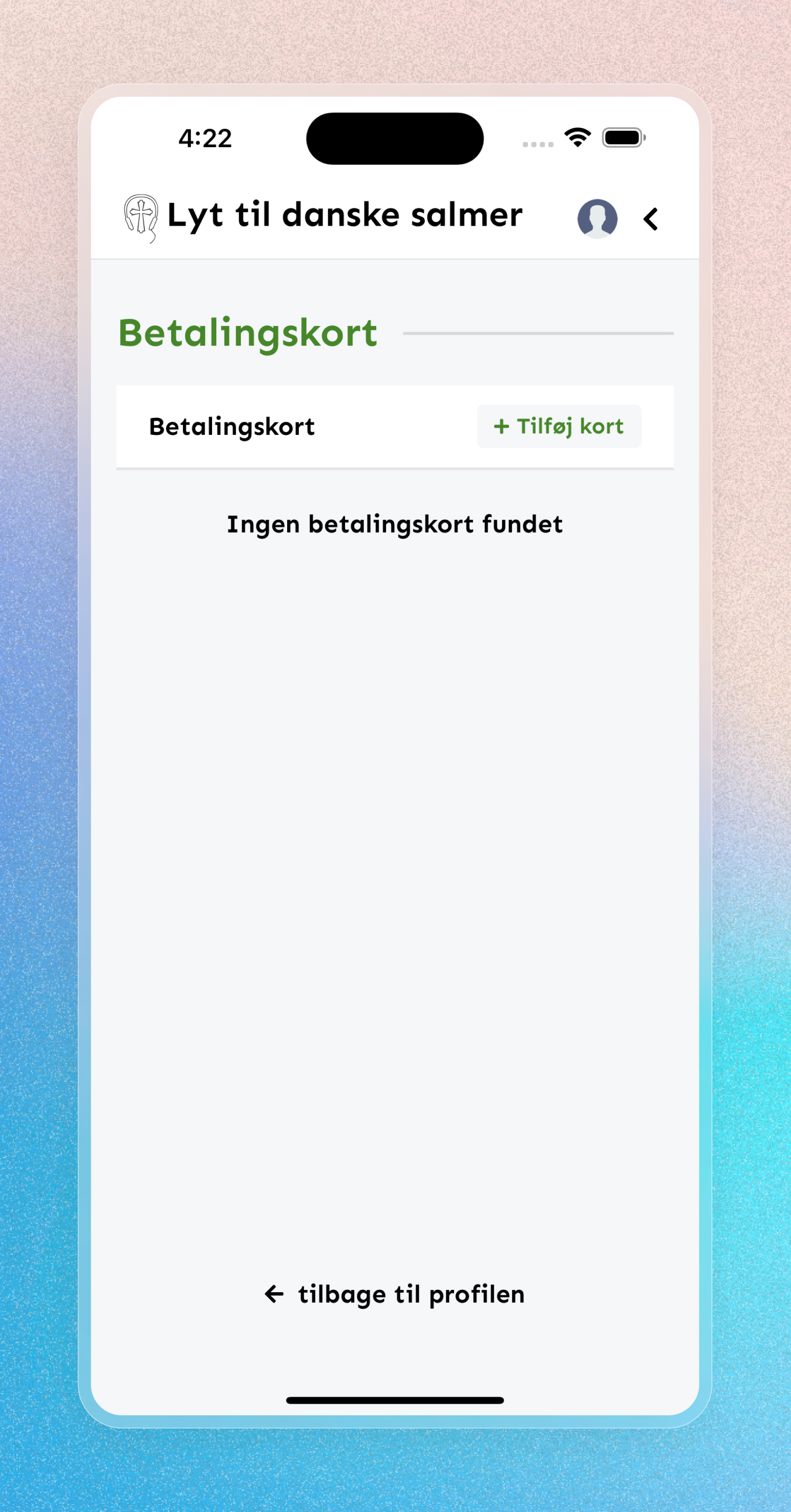 Lyt til Danske Salmer - Mobile Apps screenshot 23