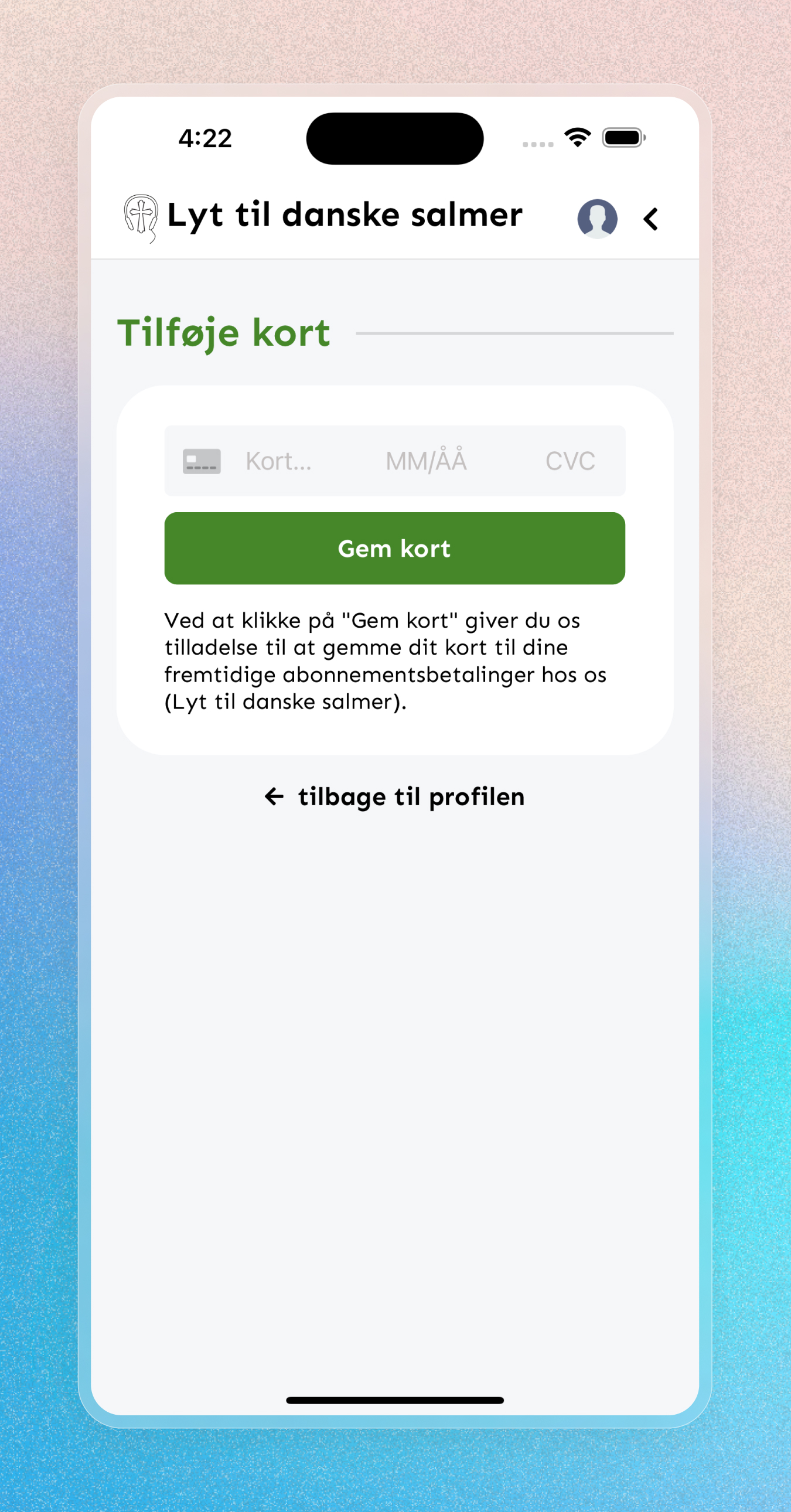 Lyt til Danske Salmer - Mobile Apps screenshot 24