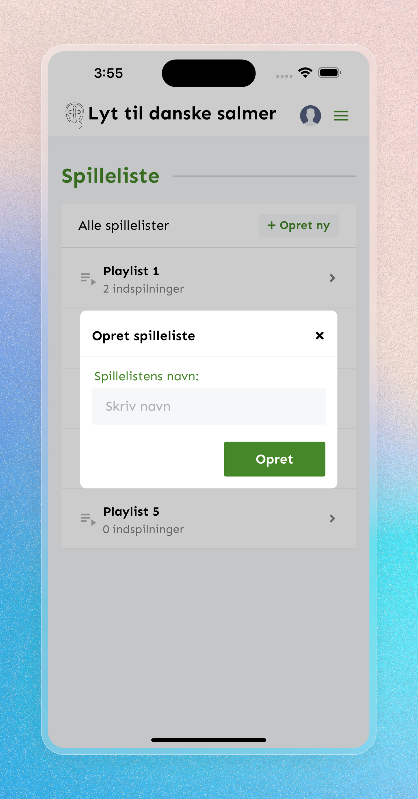 Lyt til Danske Salmer - Mobile Apps screenshot 7