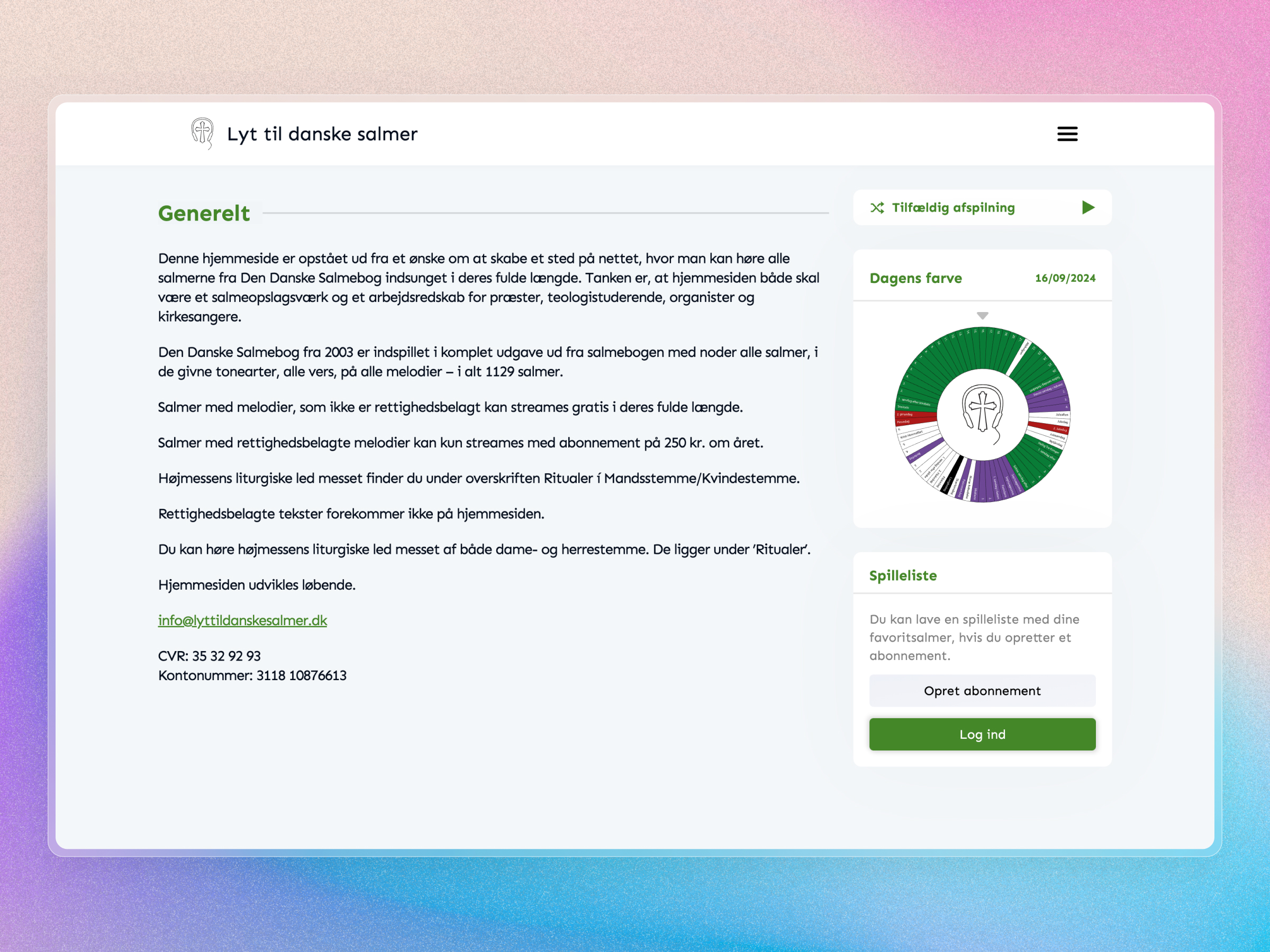 Lyt til Danske Salmer screenshot 10