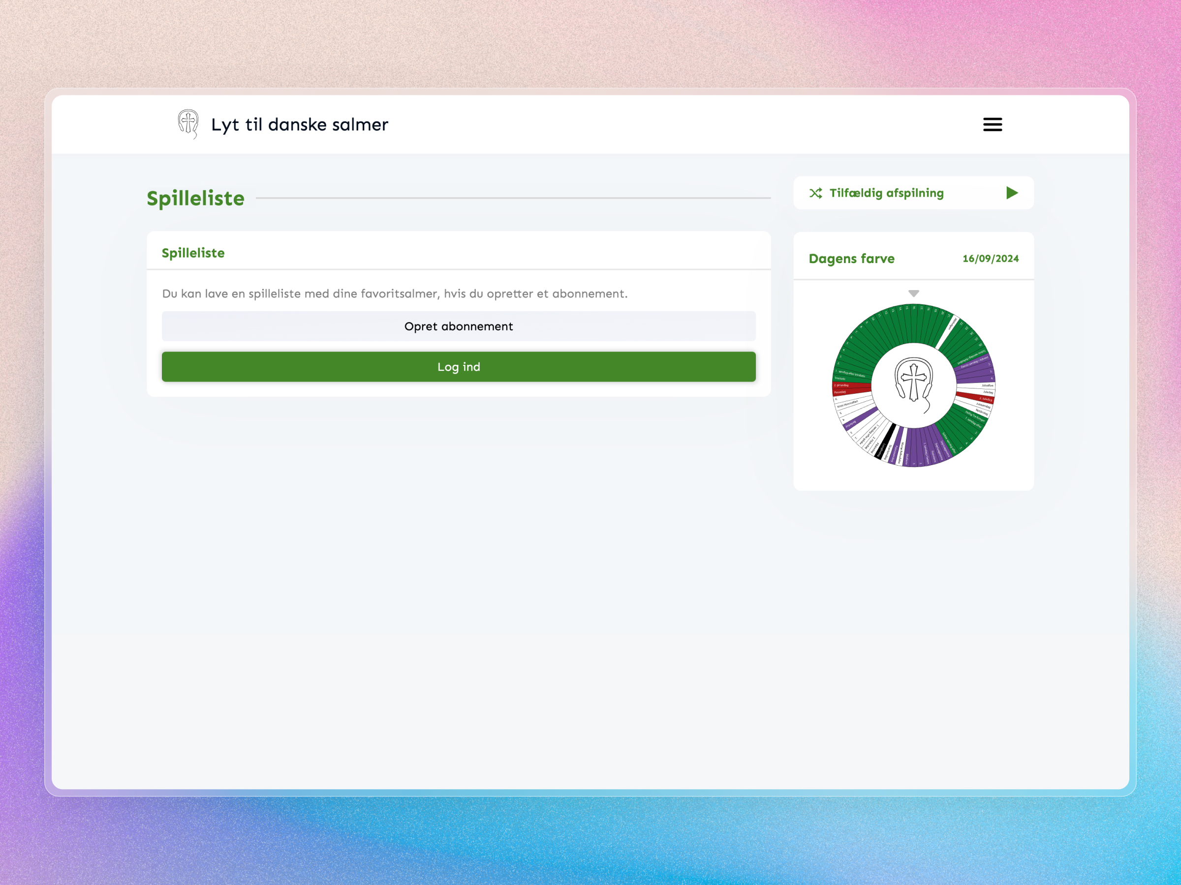 Lyt til Danske Salmer screenshot 5