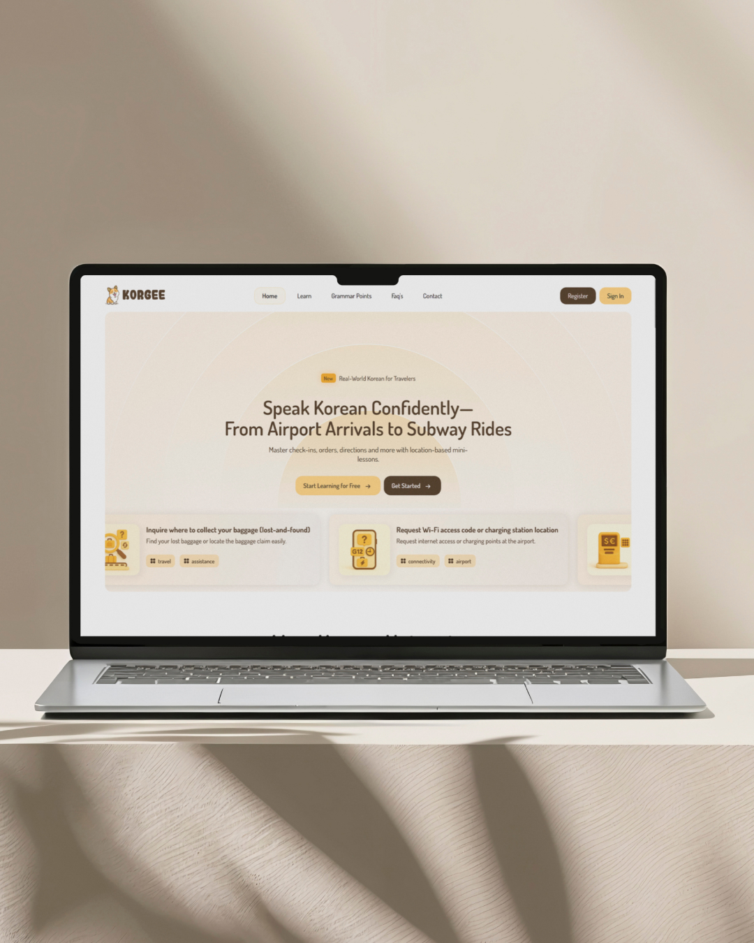 Korgee Website